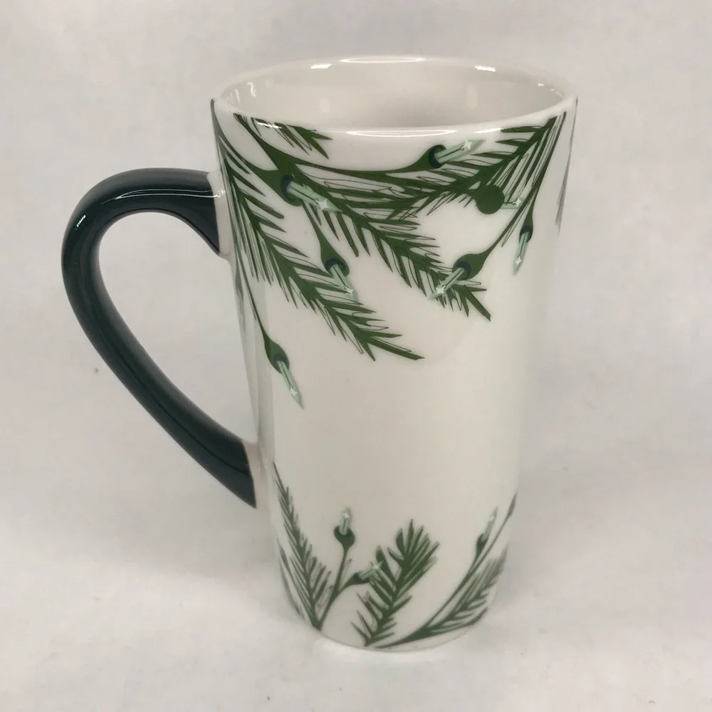 Starbucks Tall Coffee Tea Mug 16 Oz Tall Holiday Collection Twinkle Lights 2020